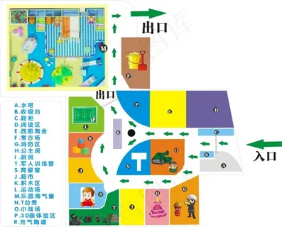 儿童乐园场地图纸