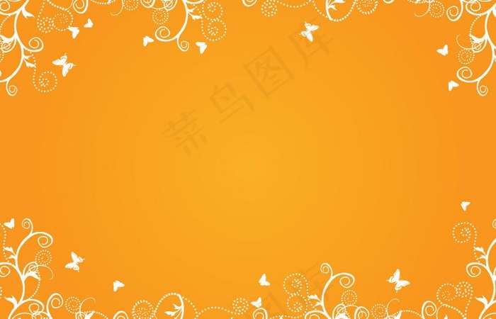 橙色背景图片