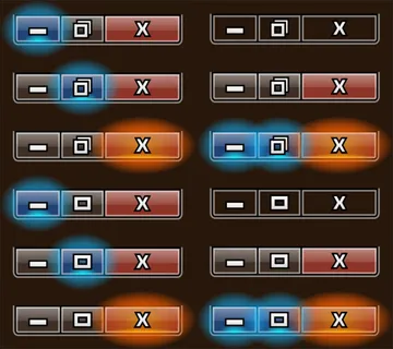 Windows 7的窗口按钮