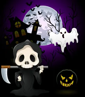 万圣节创意矢量