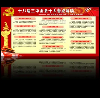 十八届三中全会十大看点解读