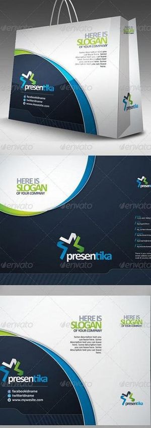 矢量多用途购物袋图片