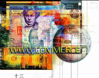 国外钱币发展史网站宣传页