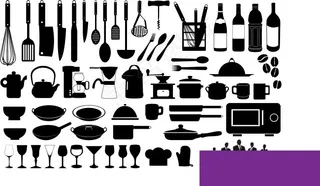 厨房用具矢量