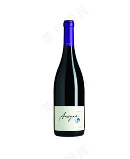 蓝色幻想庄园红酒瓶psd文件