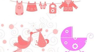 可爱的卡通元素笔刷图片