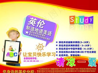 英语海报图片
