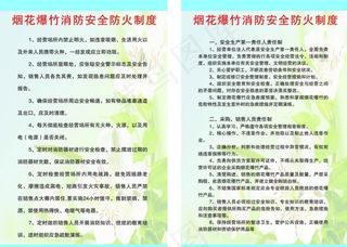 消防制度牌矢量