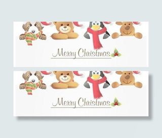 圣诞主题矢量素材图片