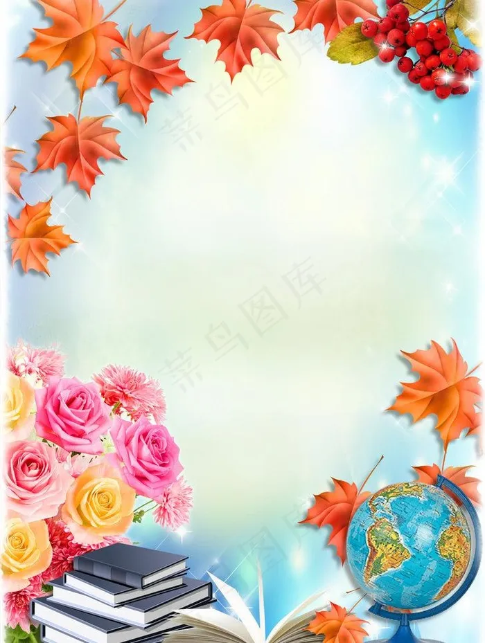 花卉框架模板图片(3189X4488(DPI:299))psd模版下载