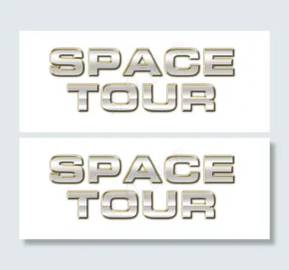 具有立体感的外框文字