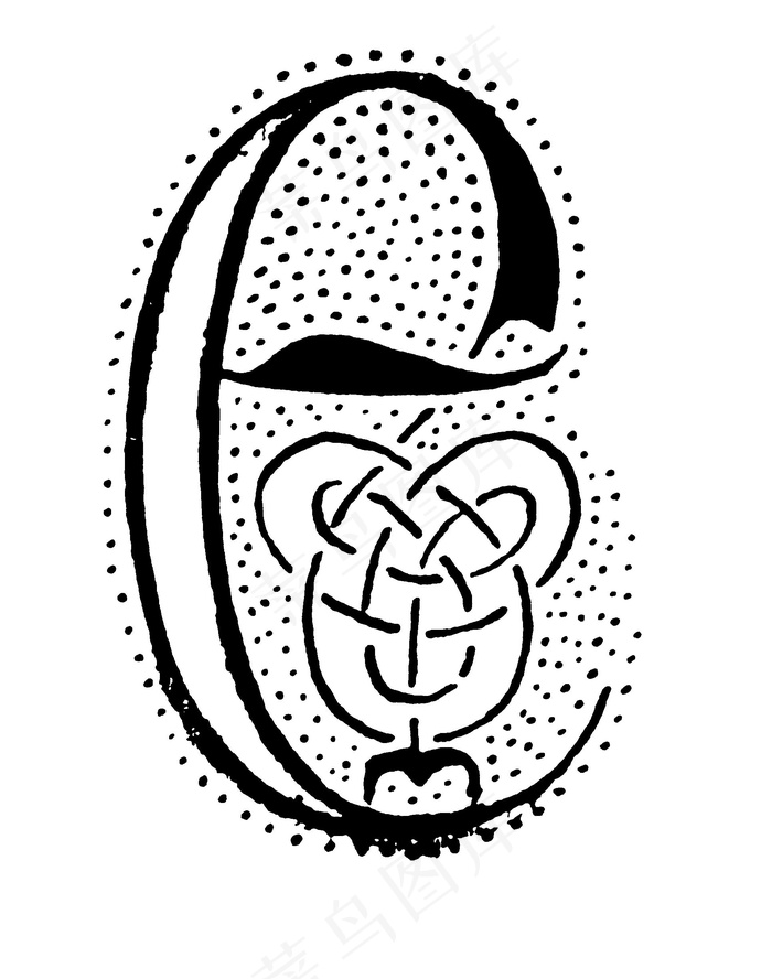 字母 全球花纹图案 装饰图案 现代...