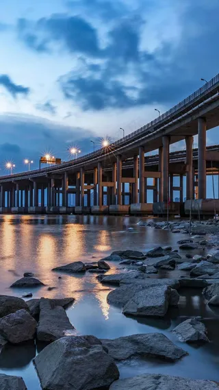 大桥高清摄影图片