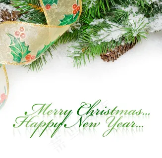 实物圣诞背景1——高清图片