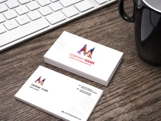 2017高端简约商务名片设计