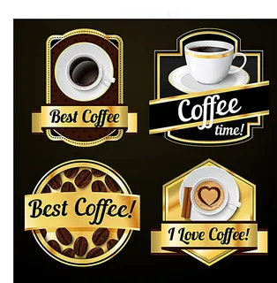 各类美味咖啡宣传图