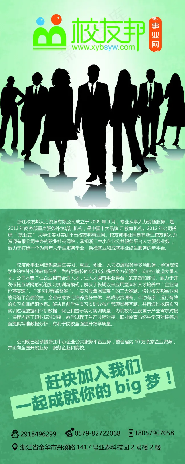 招聘海报(2268X5669(DPI:72))psd模版下载
