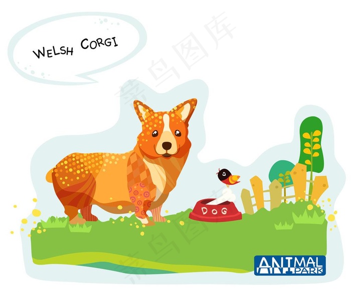 卡通小狗图片