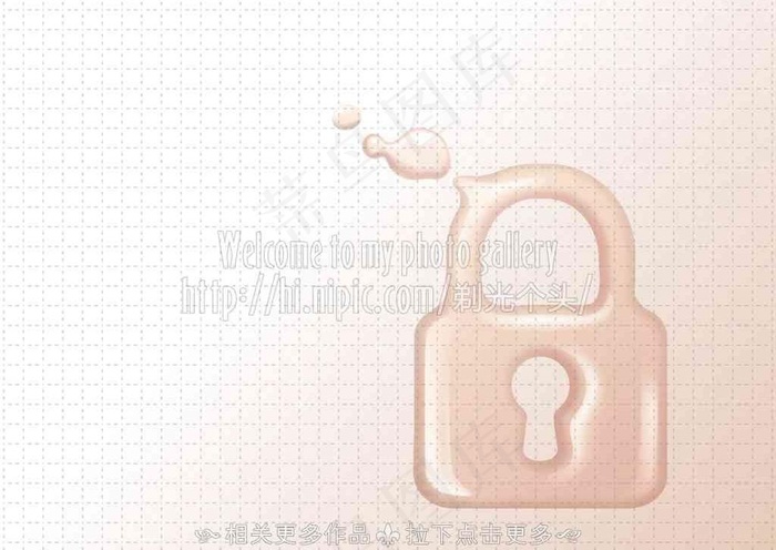 锁头图片eps,ai矢量模版下载