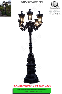 欧式台灯素材分层免扣大图