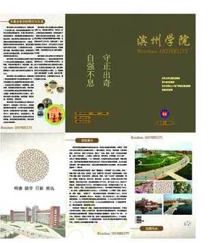 教育机构三折页