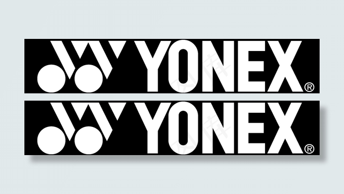 Yonex logo设计欣赏 尤尼...ai矢量模版下载