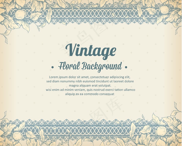 春暖花开经典矢量插画