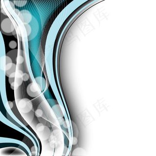 在特定的背景矢量2动态线