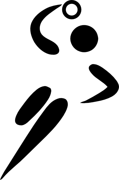 奥运会手球运动图像剪贴画