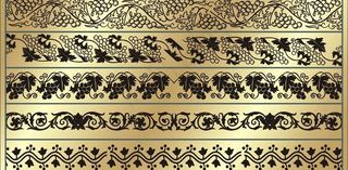 葡萄藤花纹图片