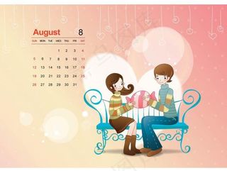 台历矢量素材图片