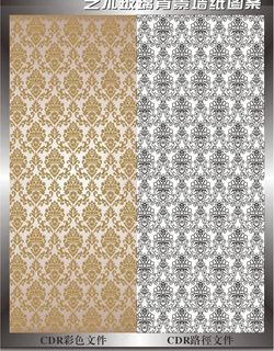 艺术背景墙纸图案图片