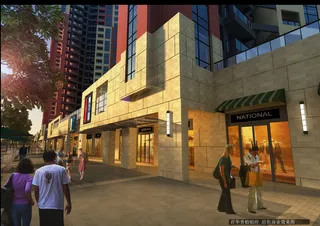 大楼外景效果图图片