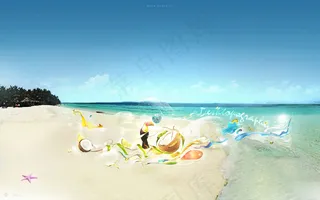 海滩 壁纸图片