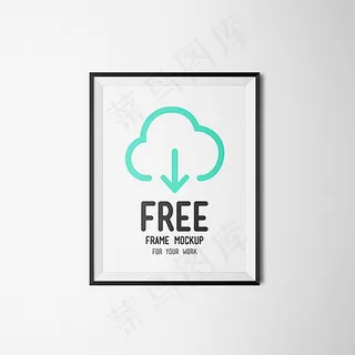 海报画框展示模板psd分层