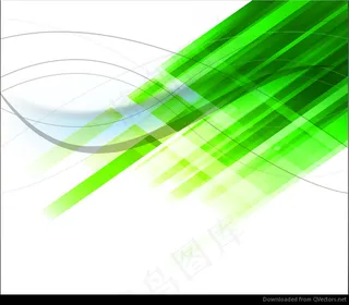 摘要绿色设计背景的。