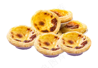 免抠元素蛋挞一堆