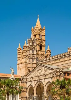 意大利西西里首府巴勒莫城堡高清摄影图片 意大利西西里首府巴勒莫城堡高清摄影图片