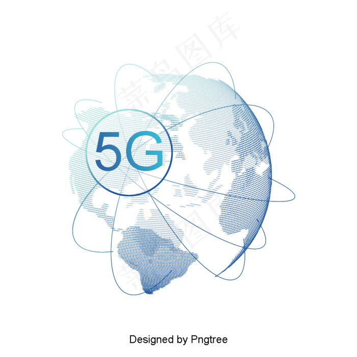 摘要5G技术要素,免抠元素