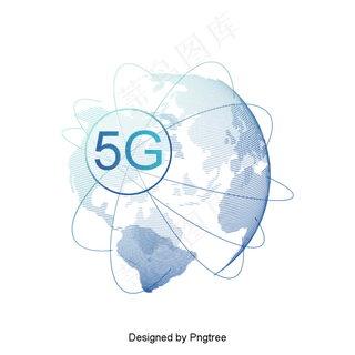 摘要5G技术要素,免抠元素