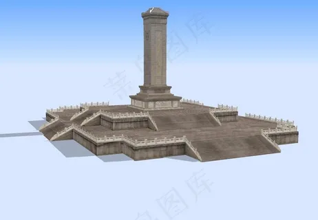 纪念碑3D模型