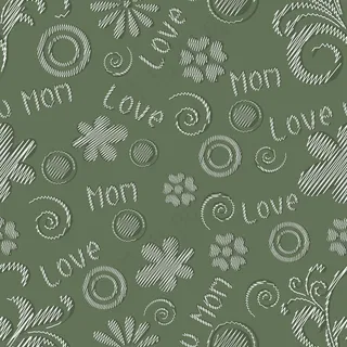 母亲节庆祝活动的无缝模式