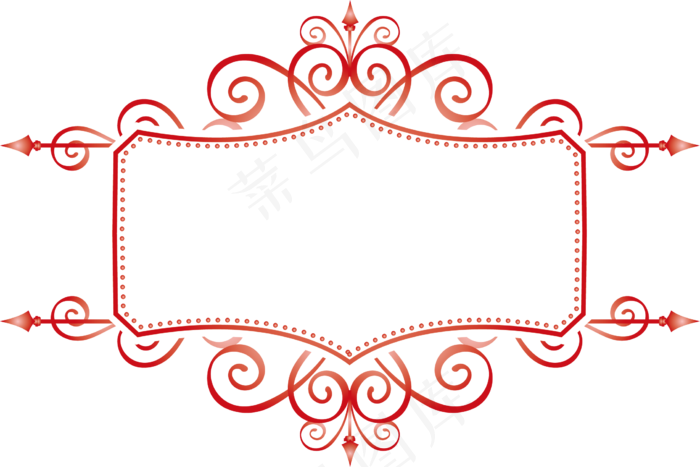 85款中式边框中式古典花纹边框pn...