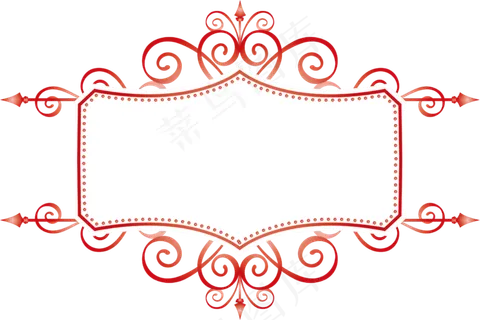 85款中式边框中式古典花纹边框pn...