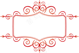 85款中式边框中式古典花纹边框pn...