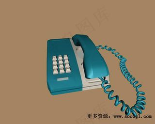 电话3d模型电器模型图片 8