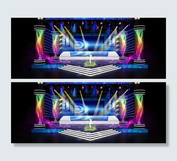 炫目体育馆演唱会图片