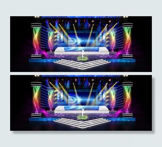 炫目体育馆演唱会图片