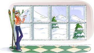 卡通女性矢量图