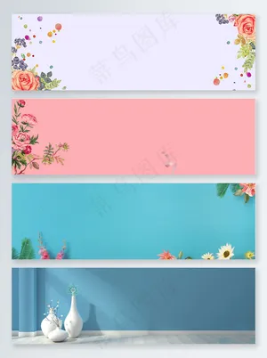 夏季清凉清新风格PSD分层格式